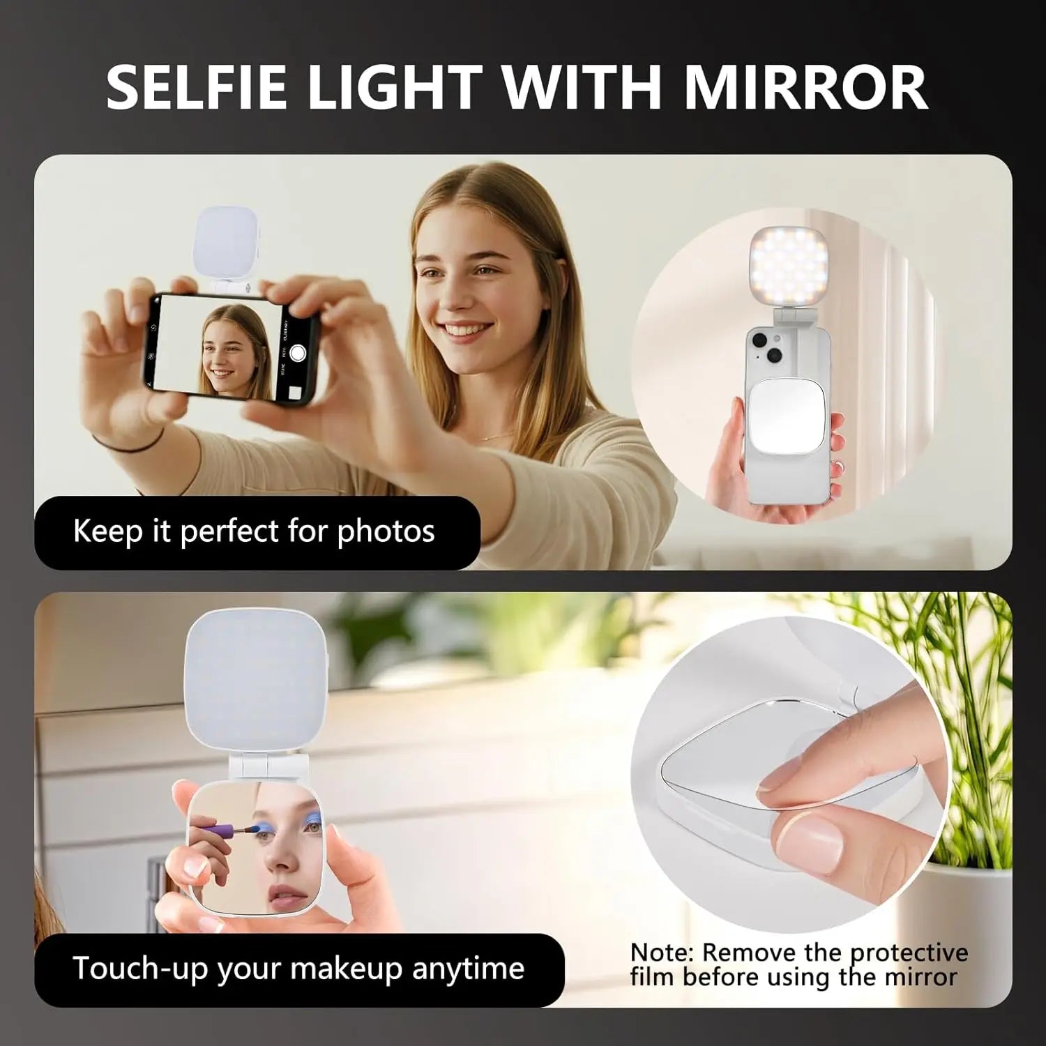The NoEnName_Null Magnetic Selfie Light